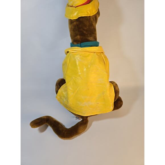 24" Scooby Doo Plush Rain Jacket Coat Rare 2001 Stuffed Animal Cartoon Network - Picture 5 of 9